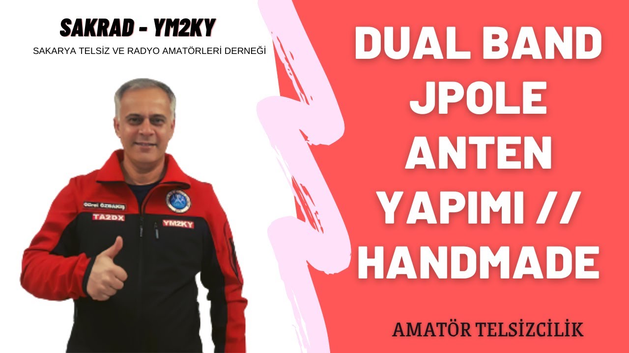 DUAL BAND JPOLE ANTEN YAPIMI // HANDMADE