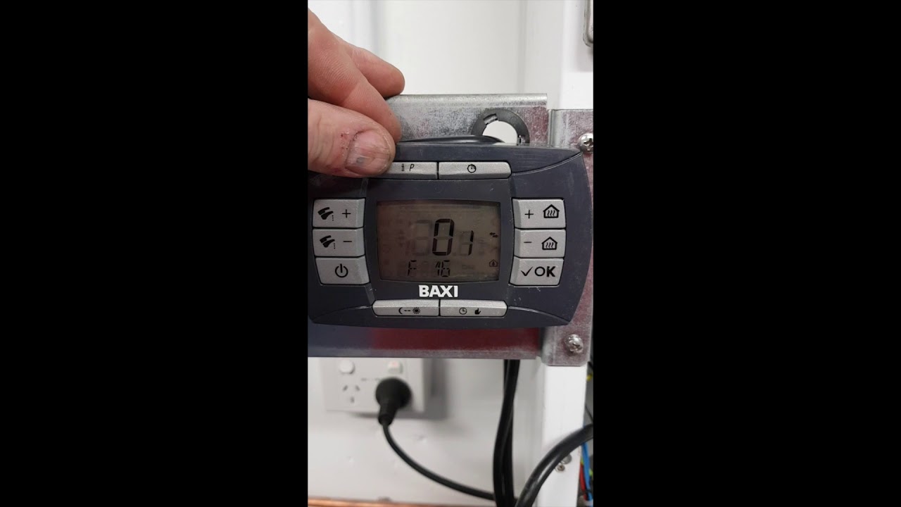 Setting a BAXi Luna 3 Boiler to Low Temperature Mode