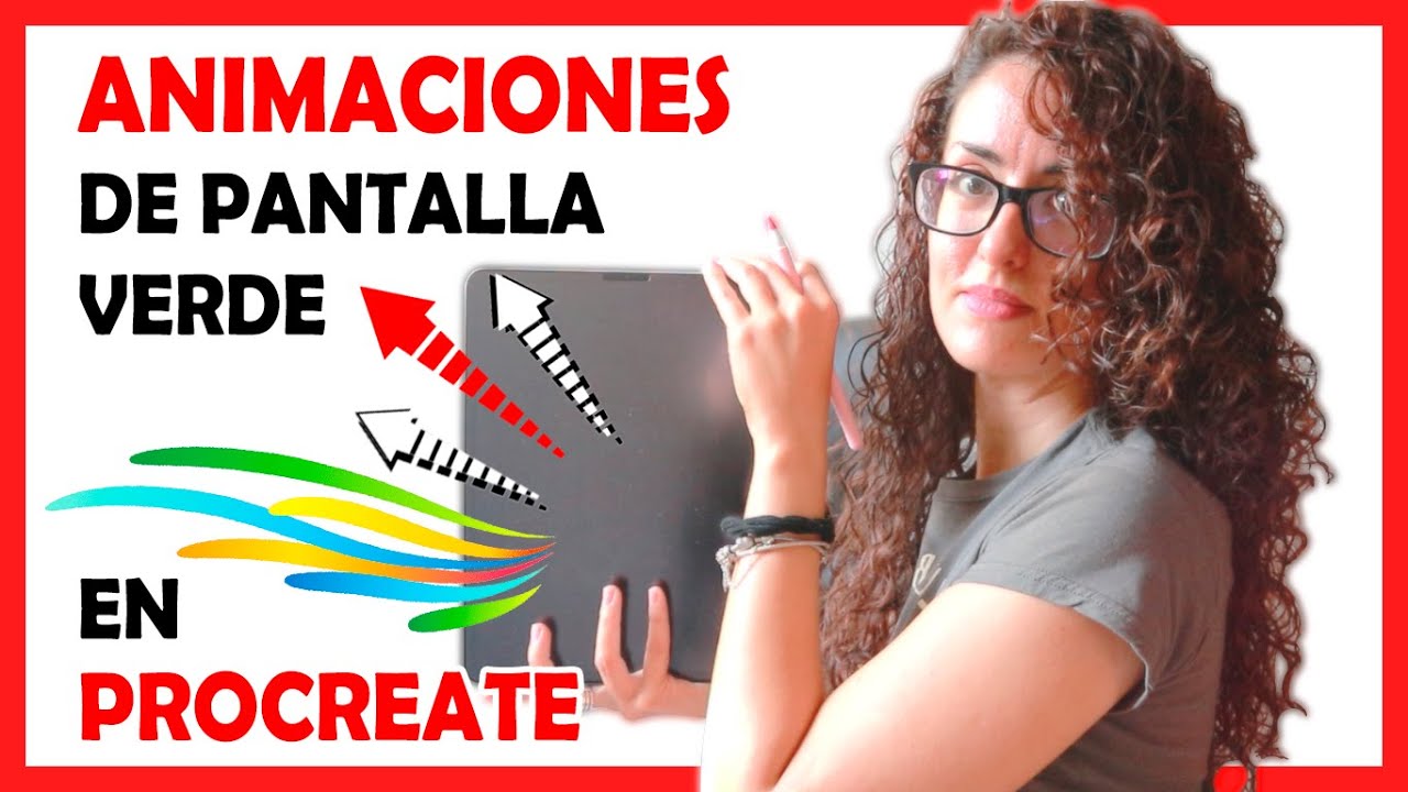 💚 Cómo hacer ANIMACIONES en PANTALLA VERDE con PROCREATE 💚