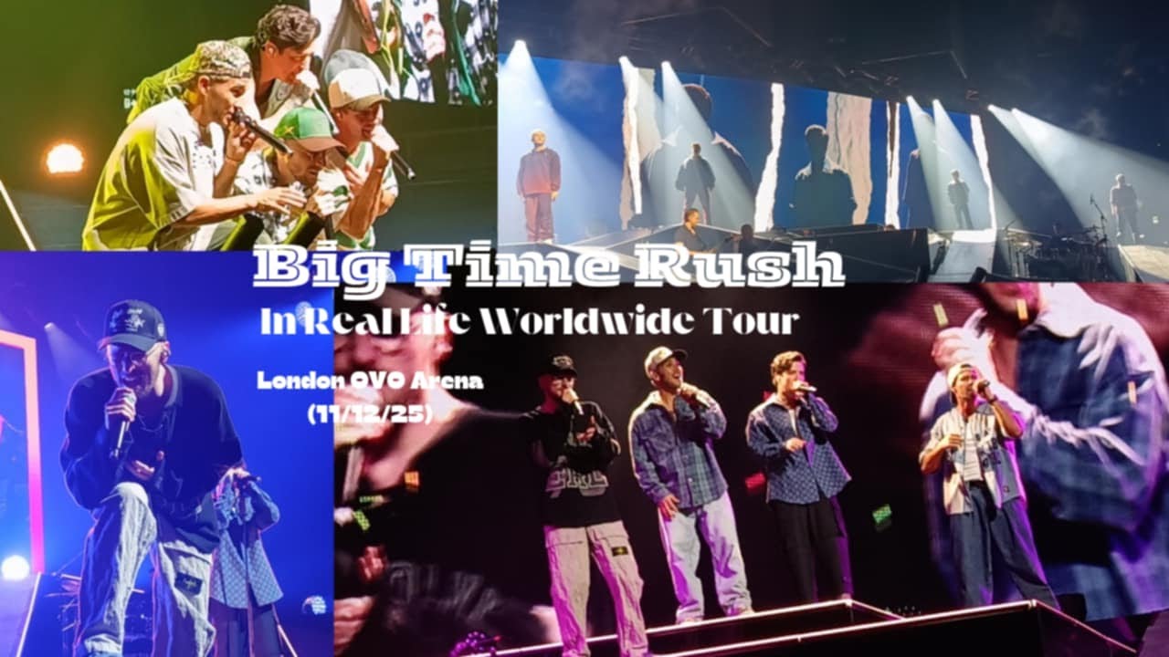 BIG TIME RUSH FULL CONCERT VIDEO (LONDON OVO WEMBERLY ARENA)