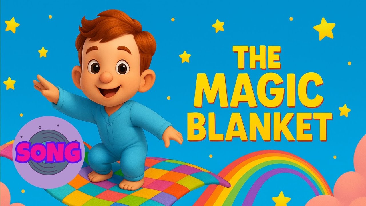 🎵 The Magic Blanket | Gentle Bedtime Song for Kids | Children Lullaby ✨🌙