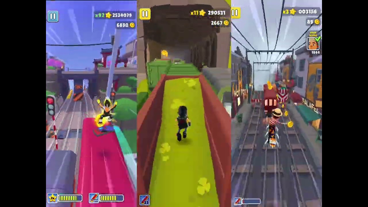 Subway Surfers: 2023 London 🆚 2024 Eastern Ireland 🆚 2025 Osaka|| Who Wins The Race ⁉️