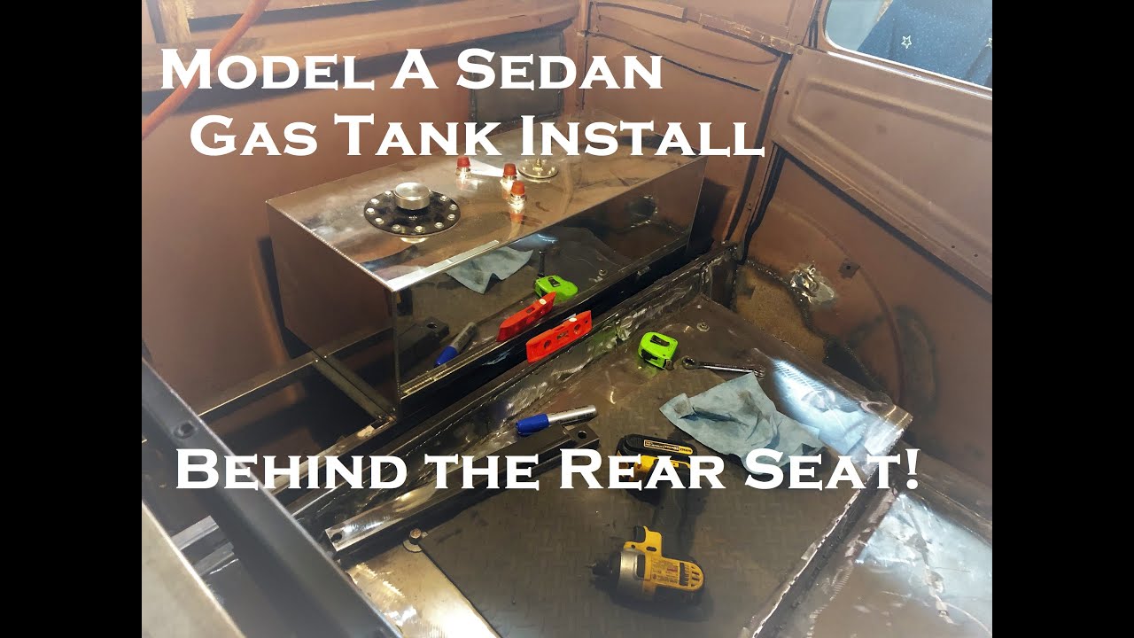 Gas Tank Behind the Rear Seat? In a Tudor? Model A Gas Tank/Battery: Bad Hombre Garage Episode 4.