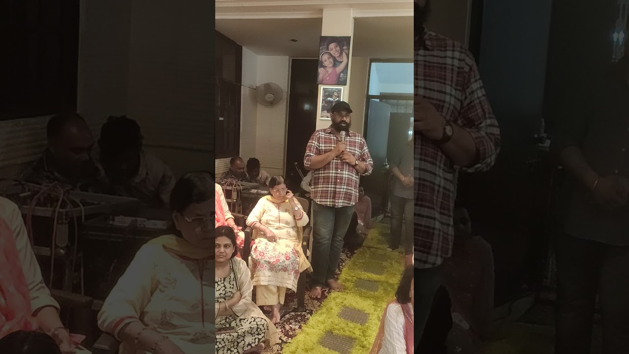 Raghubir uncle's son Bawa uncle narrating Guruji's true satsang
