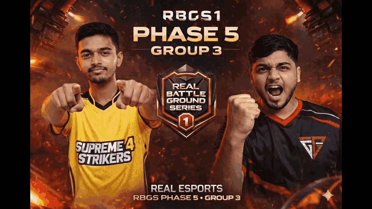 Clovita-Real Battle Ground Series one Phase 5 | Group 3 - Hindi | BGMI tournament