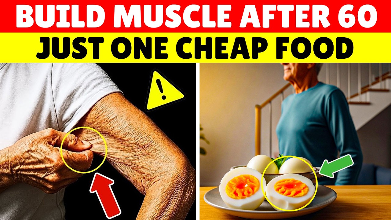 Build Muscle After 60: The 7 Cheapest Foods Strong Seniors Eat Daily