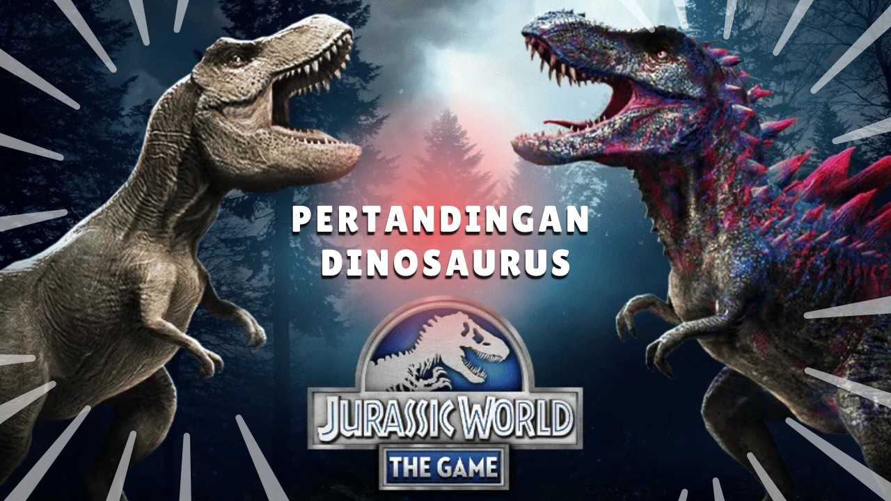 Sebelum sahur aku mau mengikuti kejuaraan Dinosaurus - Jurassic World The Game