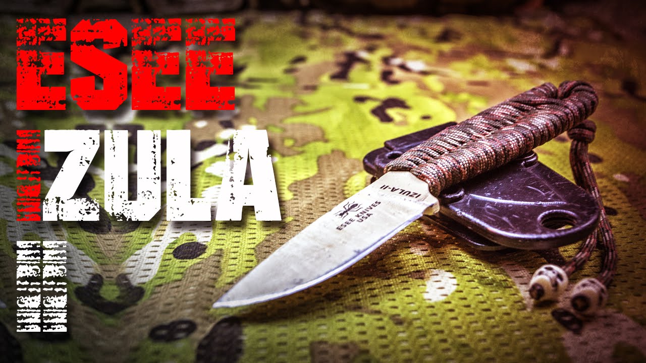 ESEE IZULA II EDC Messer Review Test Outdoortest (Deutsch/German)