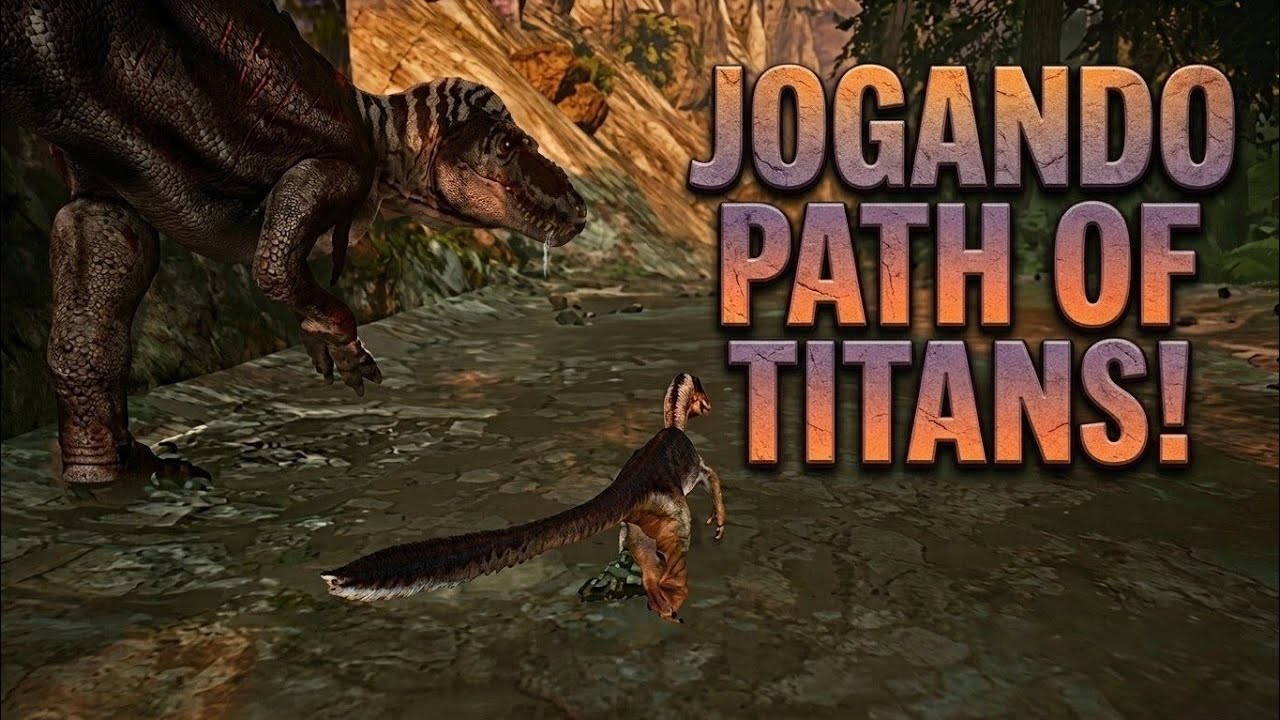 Path of titans gameplay mobile