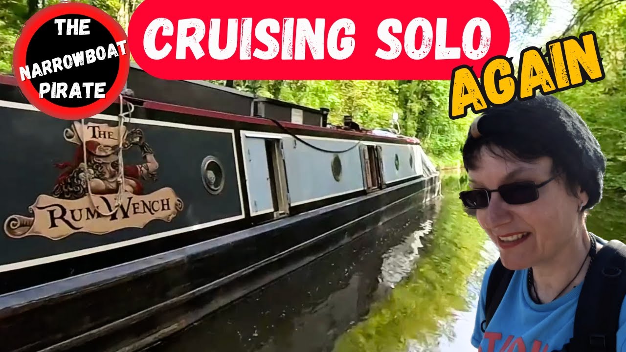 Back on my own cruising the canals | Solo female Boating [Ep 107]
