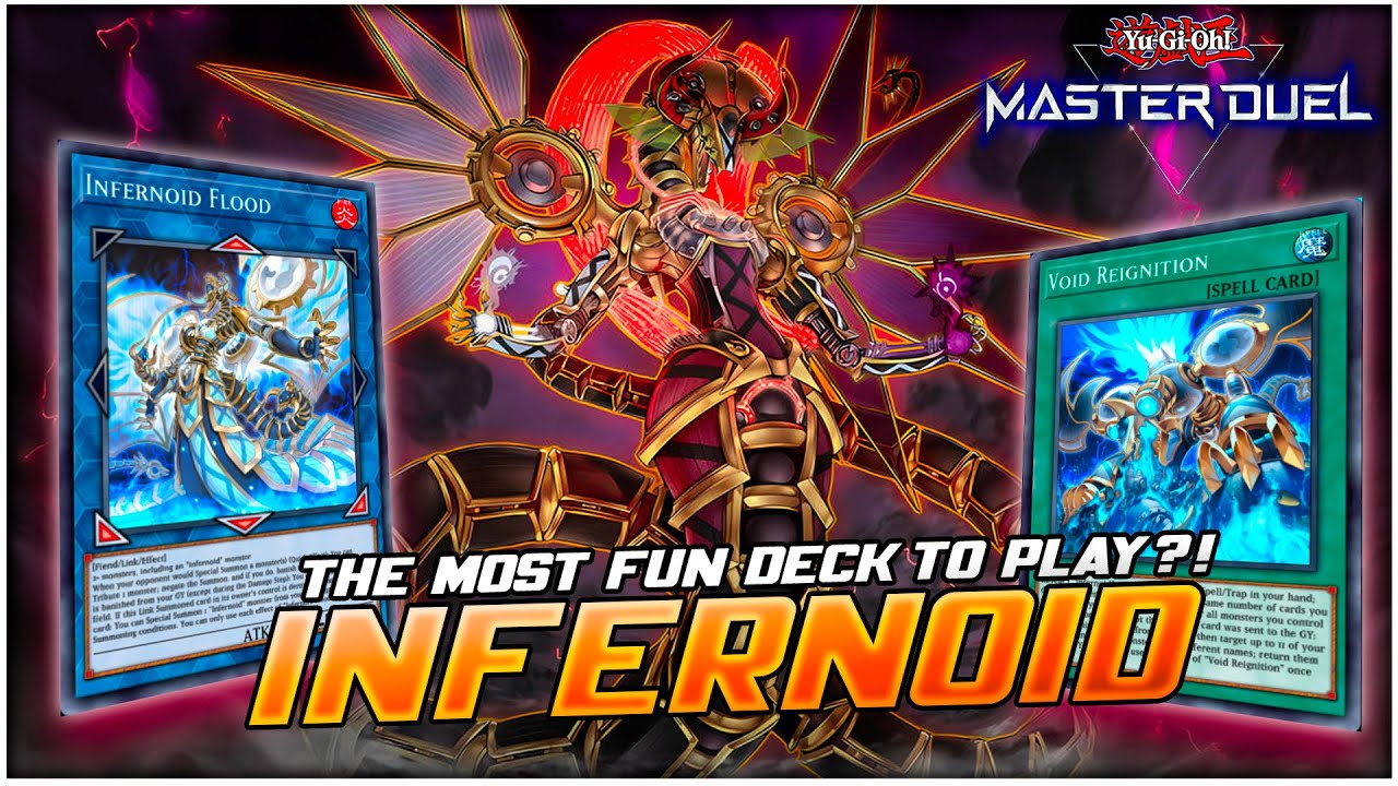 The Most Fun Deck to Play?! INFERNOID DECK - INFERNOID FLOOD! [Yu-Gi-Oh! Master Duel]