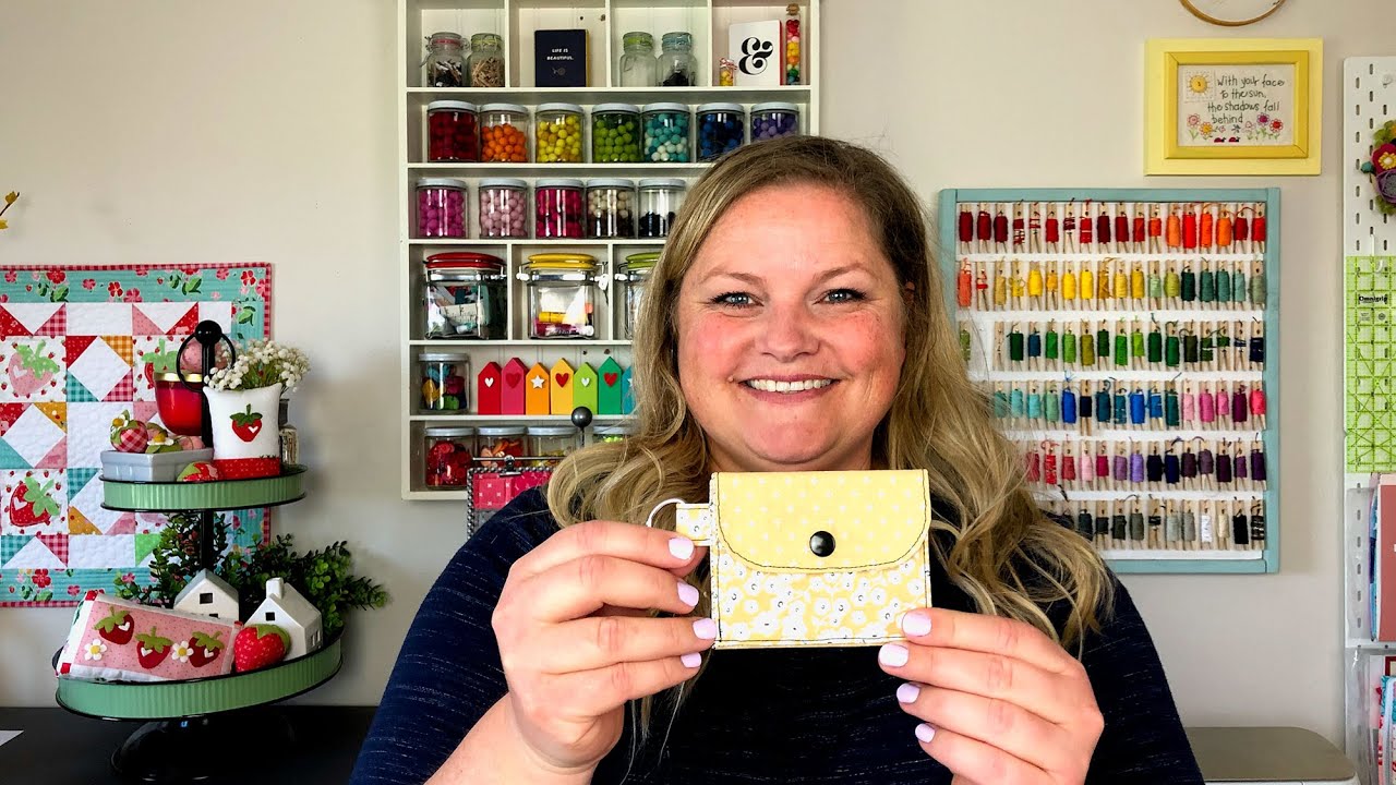 How to sew a mini wallet