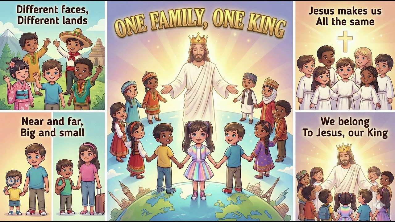 One Family, One King | Jesus Loves Us Everything | VBS Song