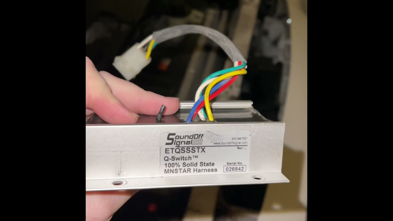 CVPI Soundoff Signal Solid State Headlight Flasher Installation Video for sale by Jono.CVPI