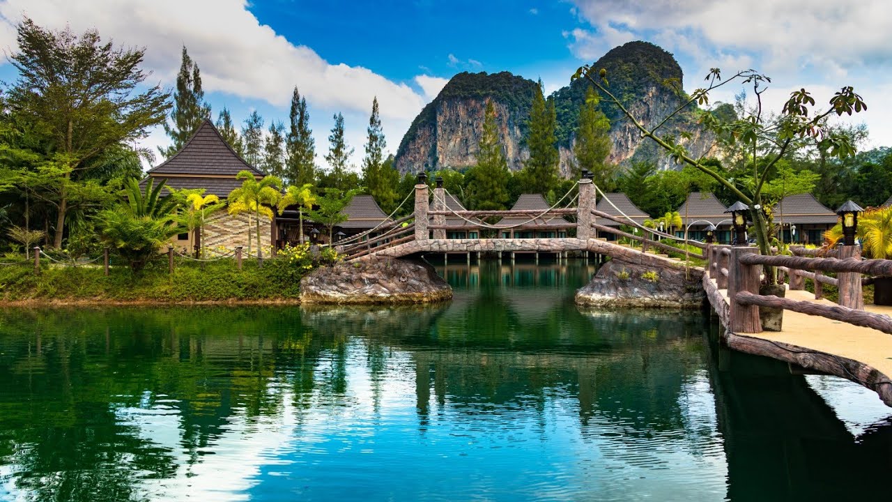 Thailand 🇹🇭 Scenic Landscape Relaxation with Soothing music