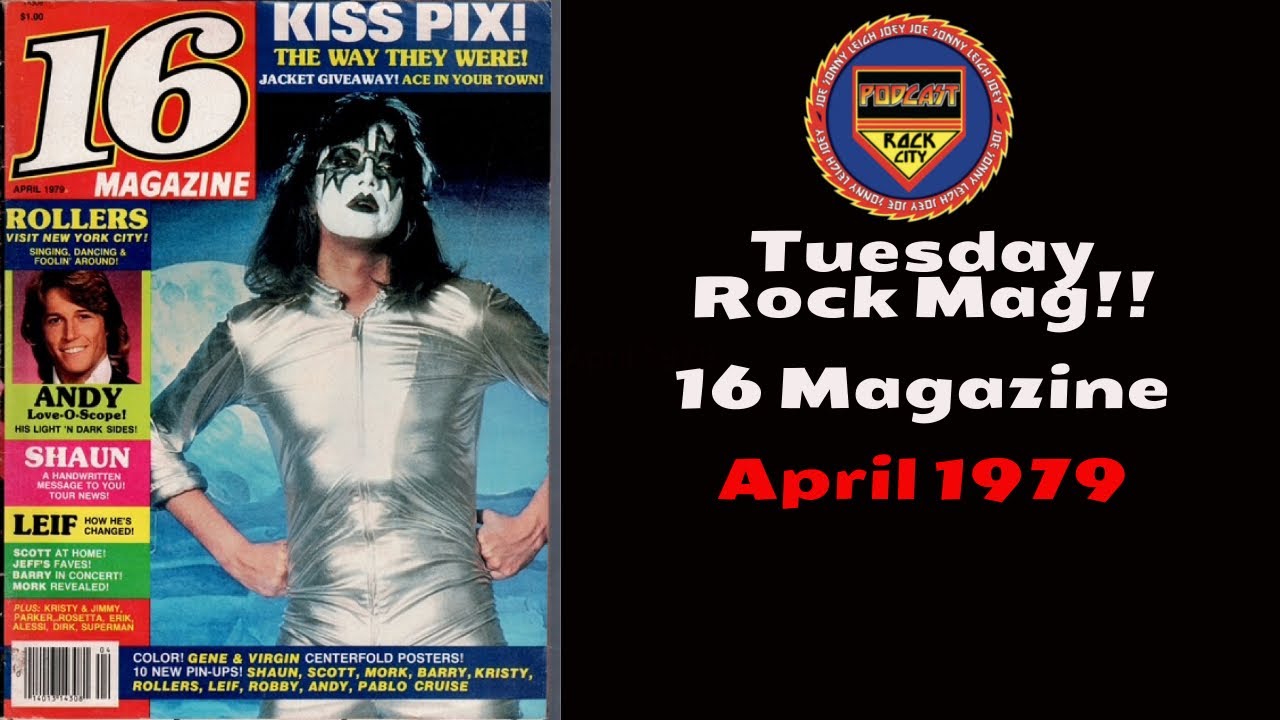 Вторник KISS MAG "16 Magazine Апрель 1979" Не знаю, почему он такой ЯРКИЙ!!!