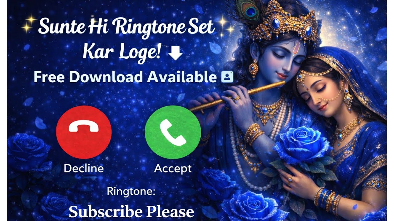 Madhur Krishna Ringtone Dhun Sweet Krishna Flute Tone  Bhakti Ringtone 2026#viralringtone #ringtone 