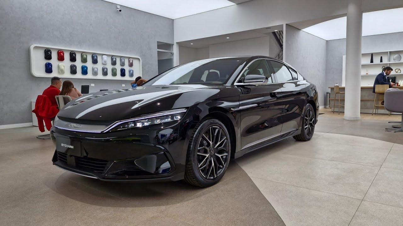BYD HAN - O Sedan Elétrico de Luxo que Desafia os Alemães!