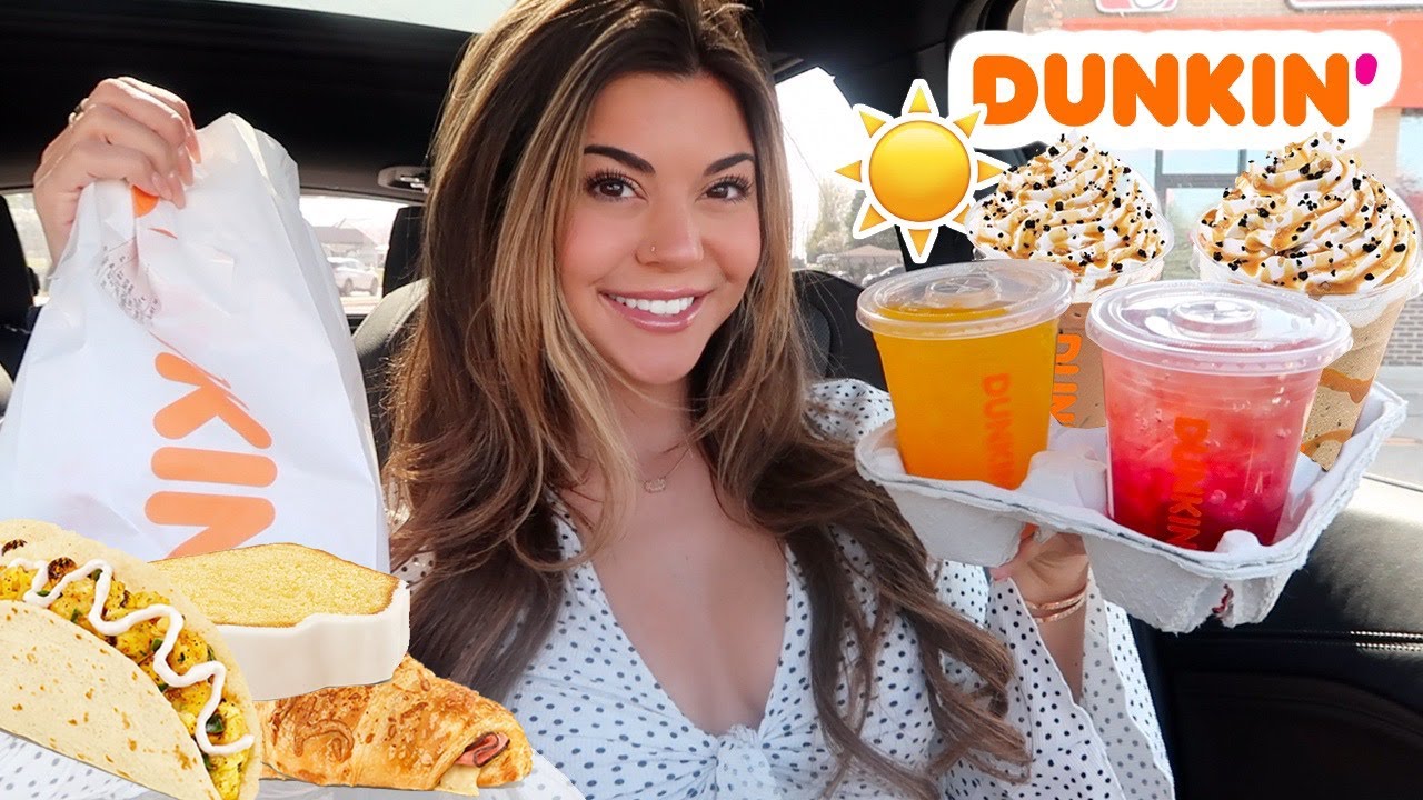 Весенние новинки от Dunkin Donuts! *Тако на завтрак?!*