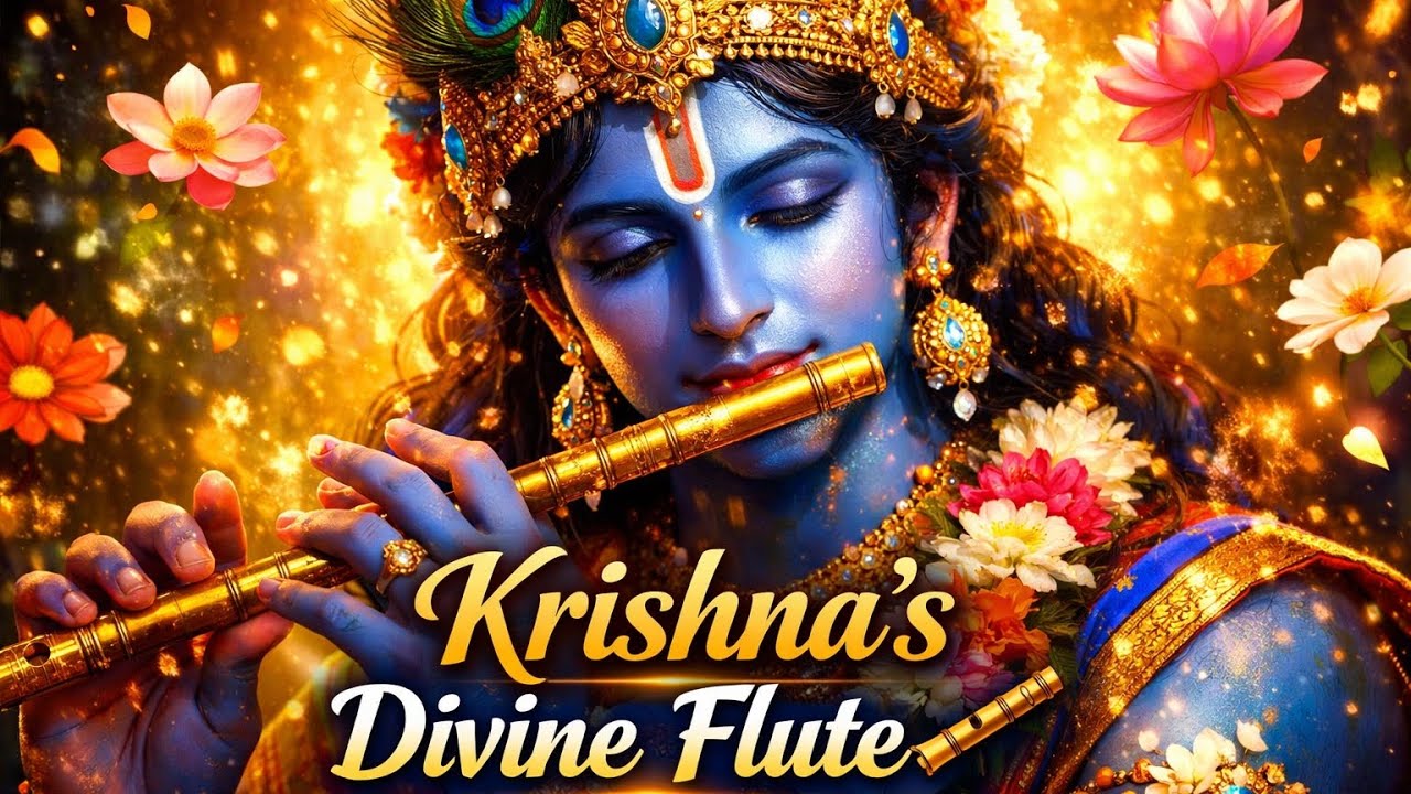 Chandanagandham Thookiya Madhavan | Beautiful Krishna Devotional Song | Vrindavan Flute Bhajan 