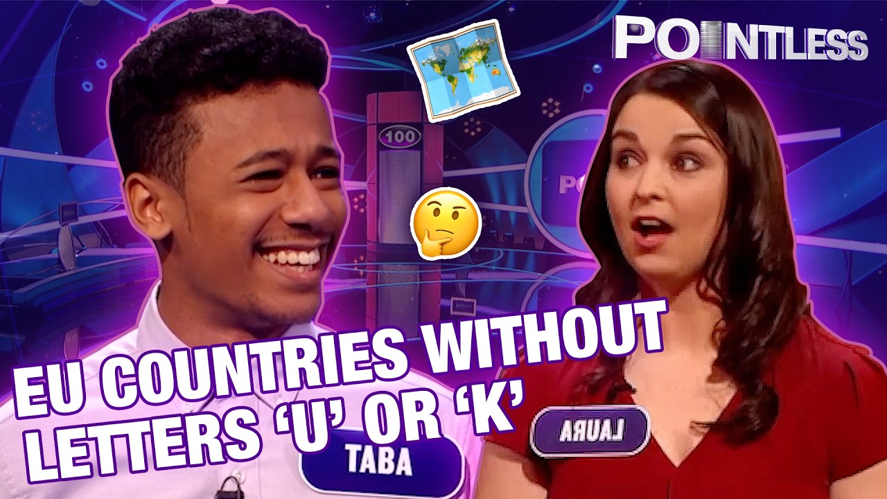 EU Countries With No Letters ‘U’ Or ‘K’ | Pointless