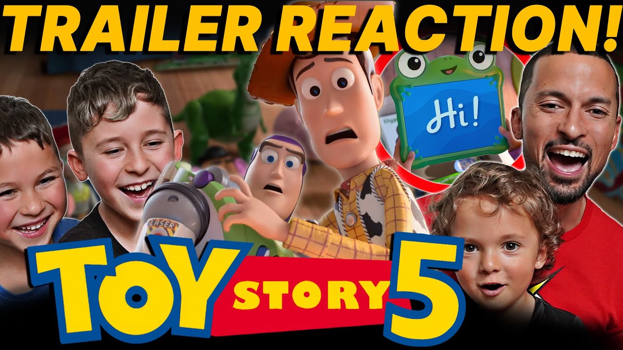 РЕАКЦИЯ НА ТИЗЕР-ТРЕЙЛЕР «ИСТОРИЯ ИГРУШЕК 5» (2026)! Disney | Pixar | Том Хэнкс | Тим Аллен