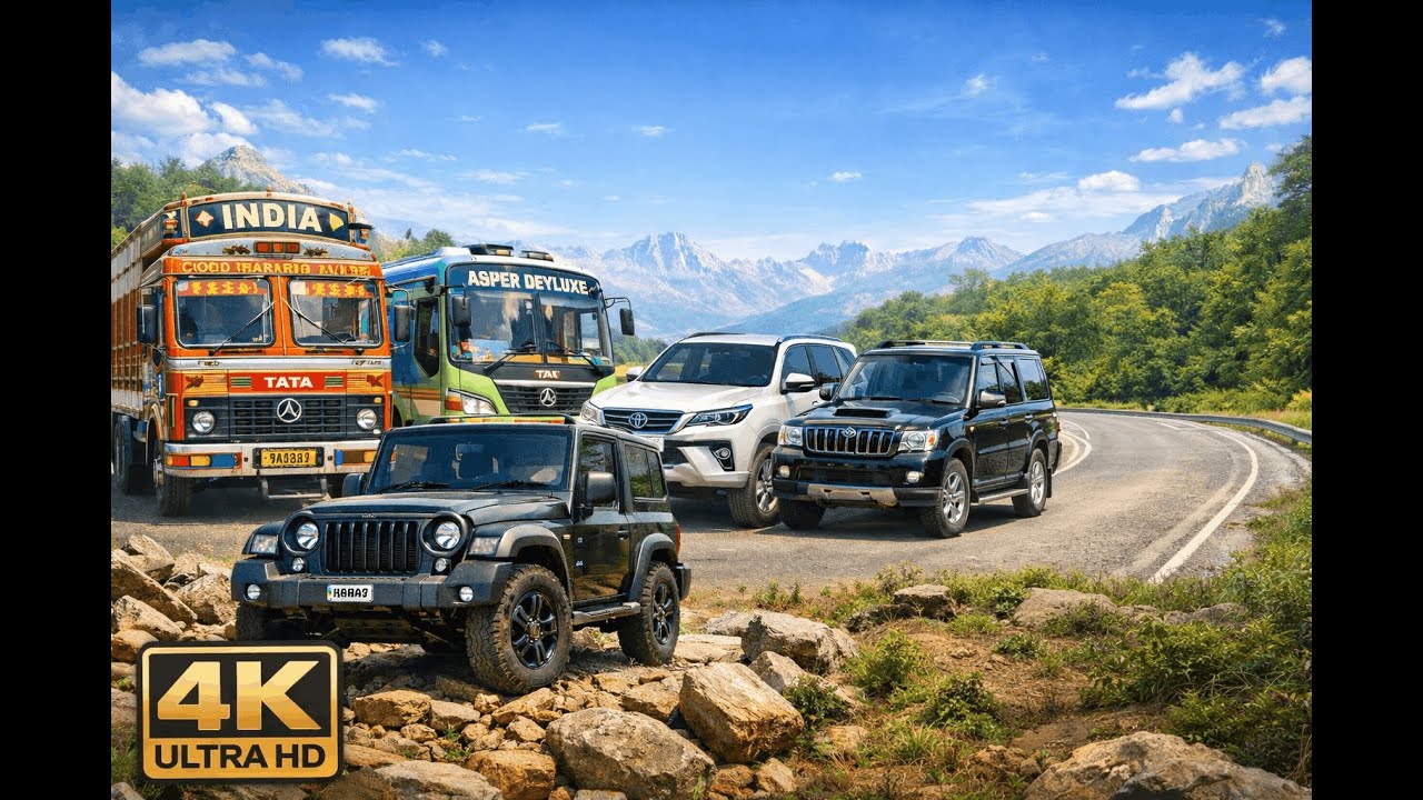 🔴 Live -  Smooth Highway Driving 🔥Chill Driving | Ultra Smooth Drive | Volvo Bus