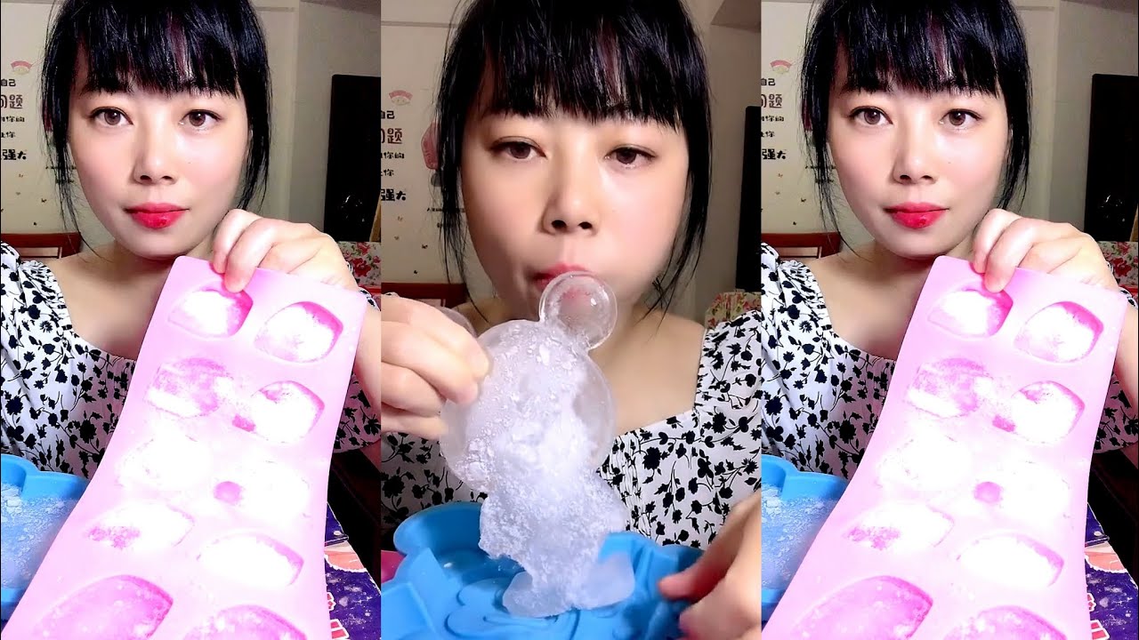 ZHAOFENG HARD ICE EATING / CLEAR ICE. ICE EATING