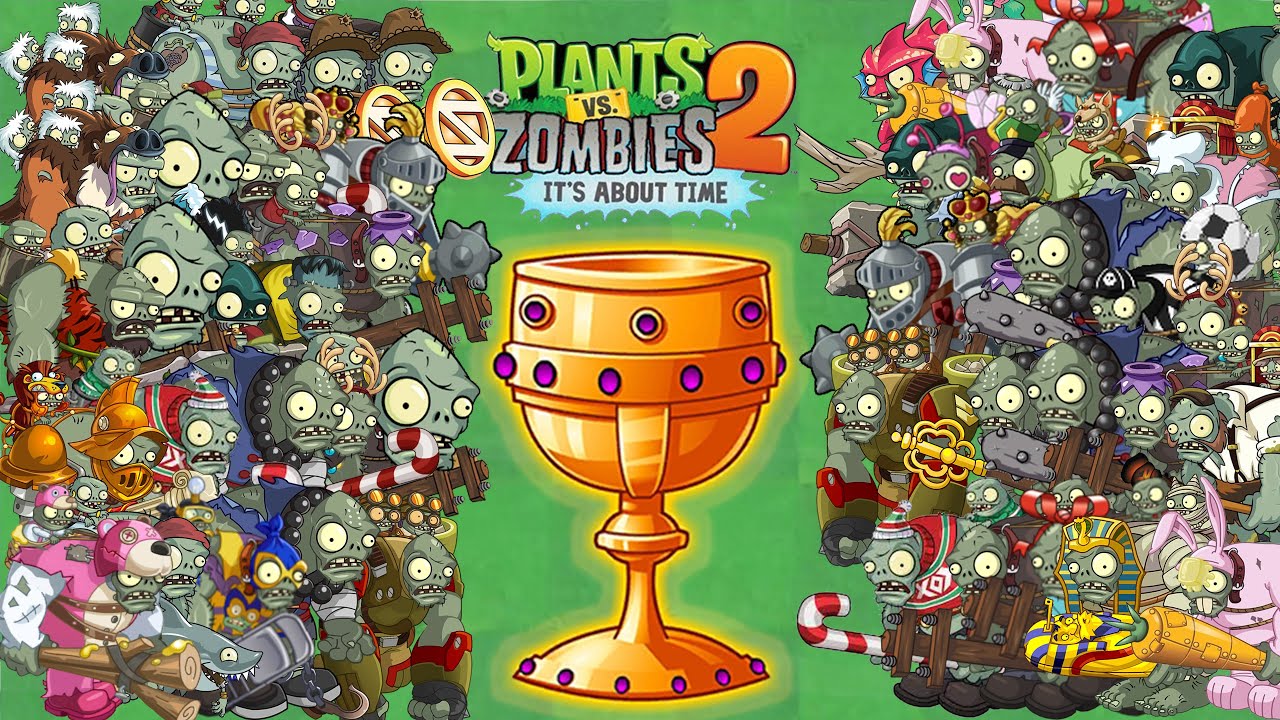 PvZ 2 Zombie Battlez – Triple Random Gargantuars Vs Gargantuars – What team is the best?