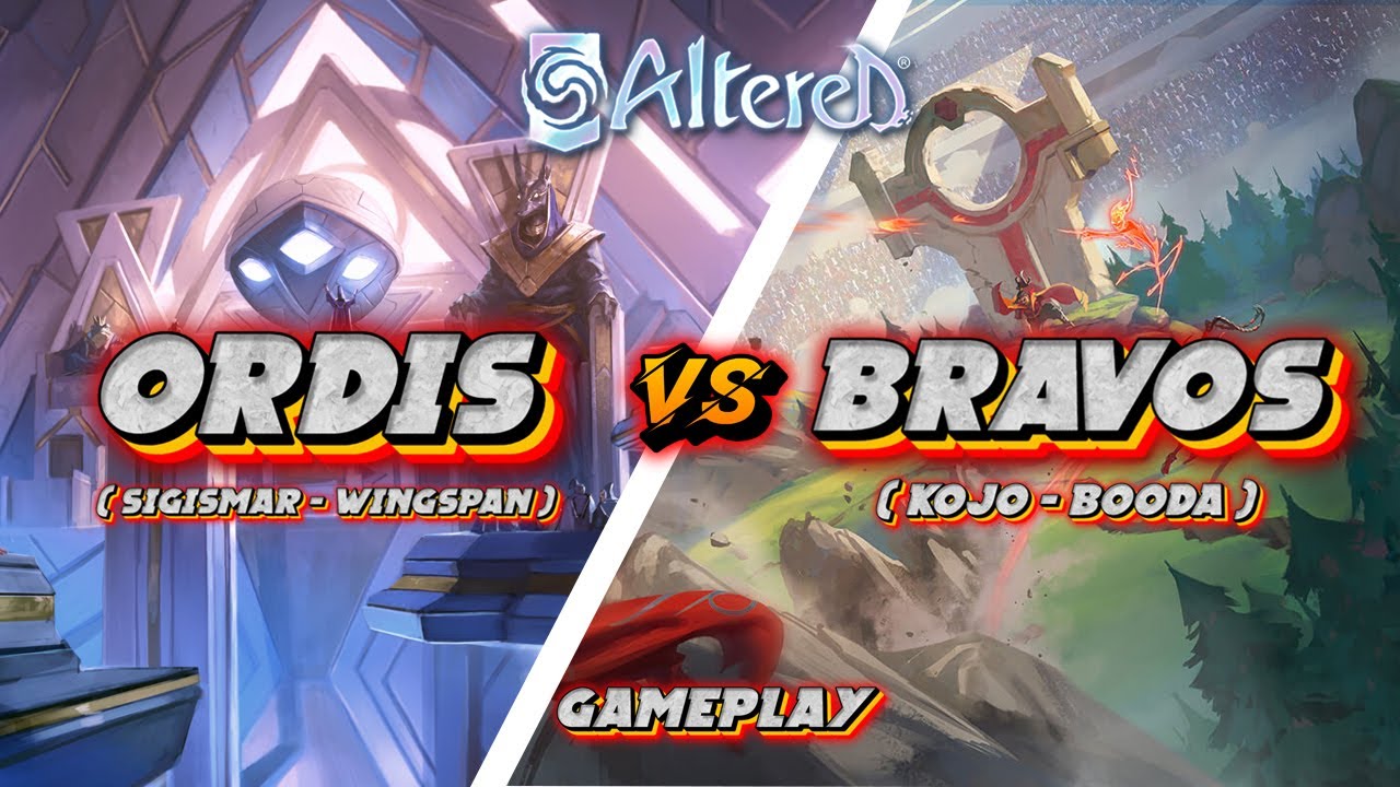 ALTERED TCG - ORDIS (Sigismar) contra: BRAVOS (Kojo) | Facción Versus