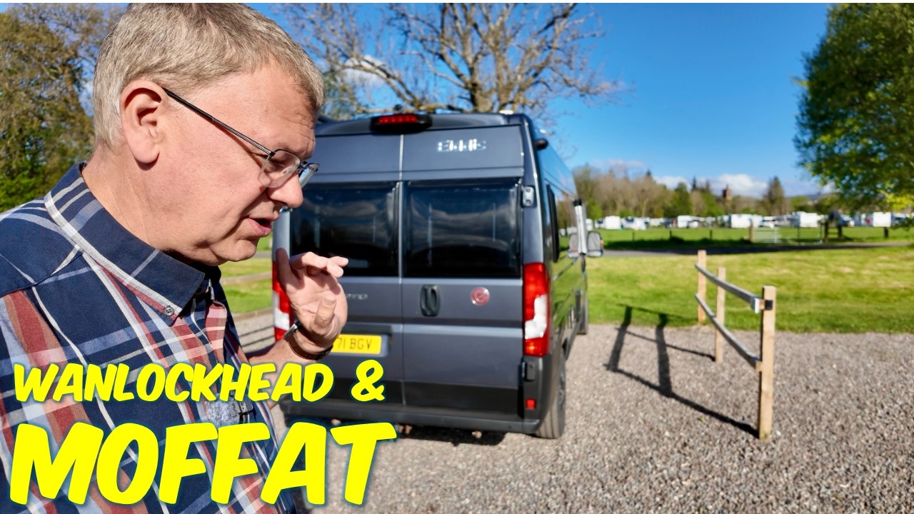 Exploring Wanlockhead, Moffat & The Green Frog | Campervan Adventures in Scotland