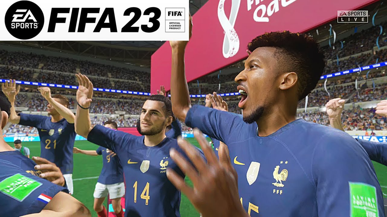 FRANCE vs ARGENTINE Finale Coupe du Monde 2022 FIFA 23 PS5