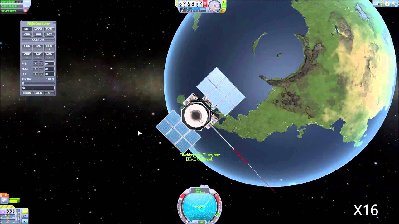 KSP-Remote Tech : Setting up a communication system