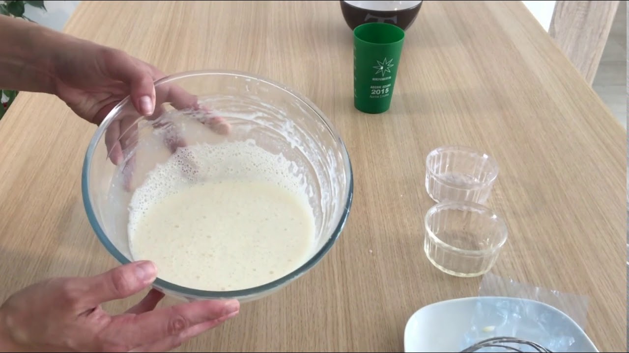 BTS diététique - techniques culinaires: la pâte à crêpe / galette