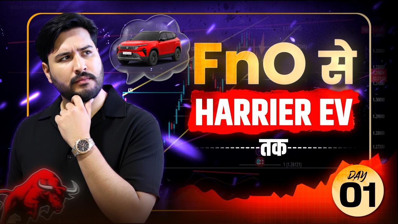 Harrier EV Challenge Begins again | Day 1 | ₹50,000 Trading Journey @devinvisibletrading