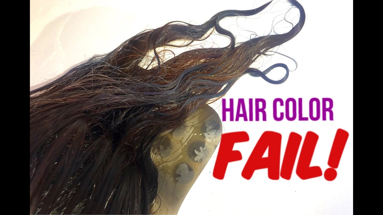 HAIR COLOR FAIL!
