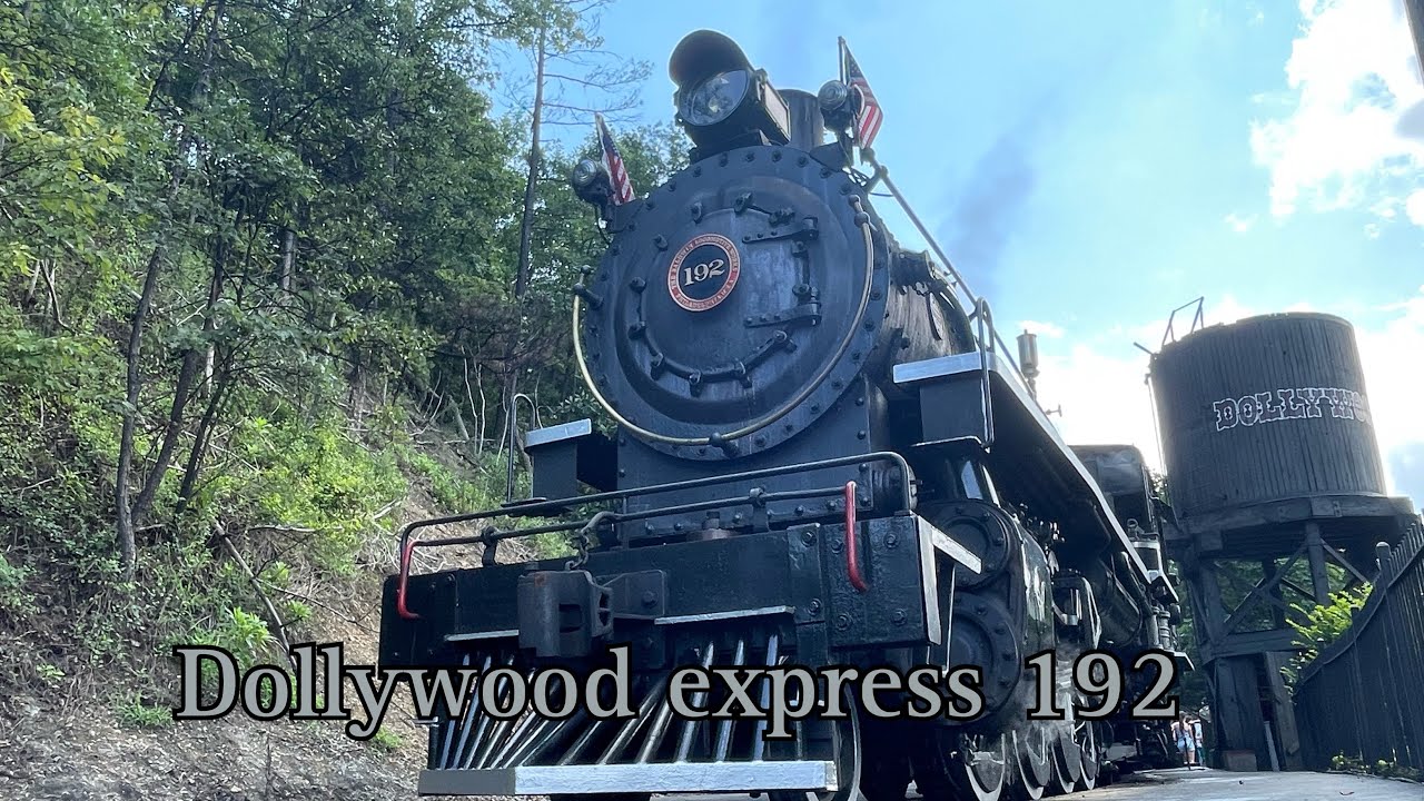 The last summer run. Dollywood express 192