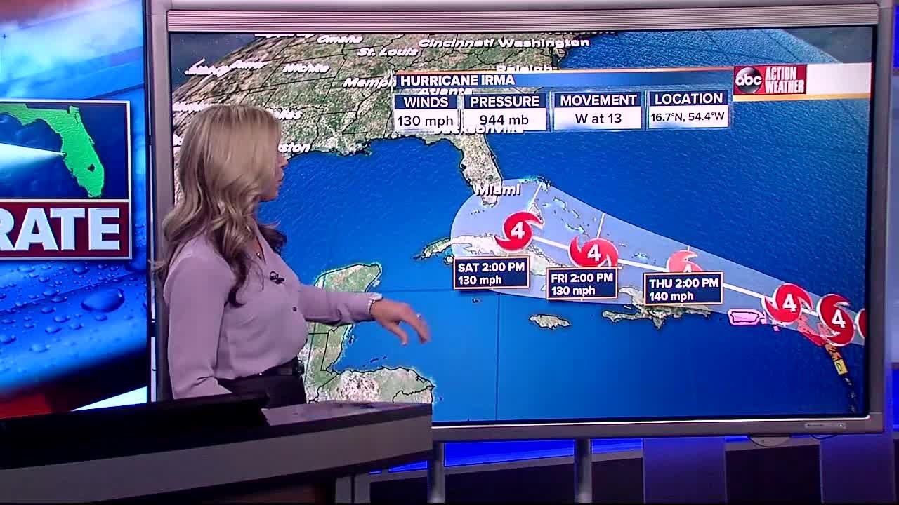 Hurricane Irma Update | Floridas Most Accurate Forecast with Shay Ryan on Monday at 6:30PM