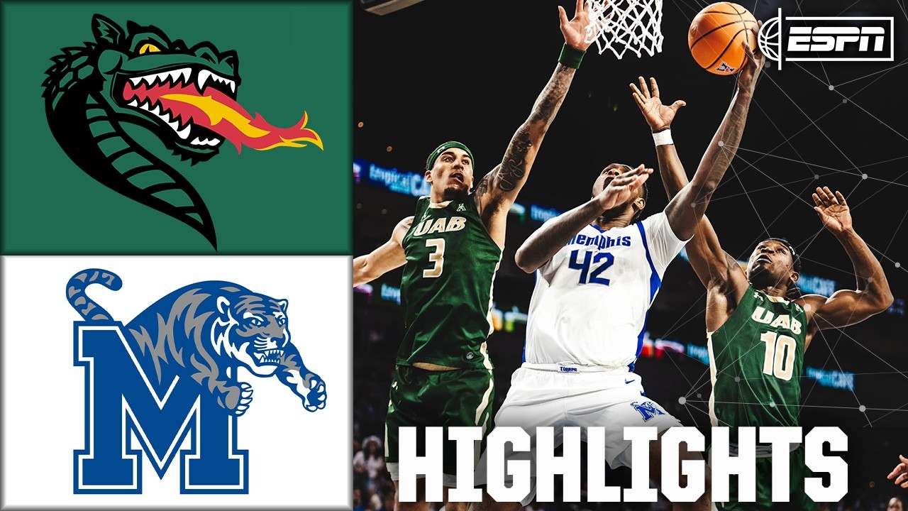 AAC Championship: UAB Blazers vs. Memphis Tigers | Full Game Highlights | ESPN CBB