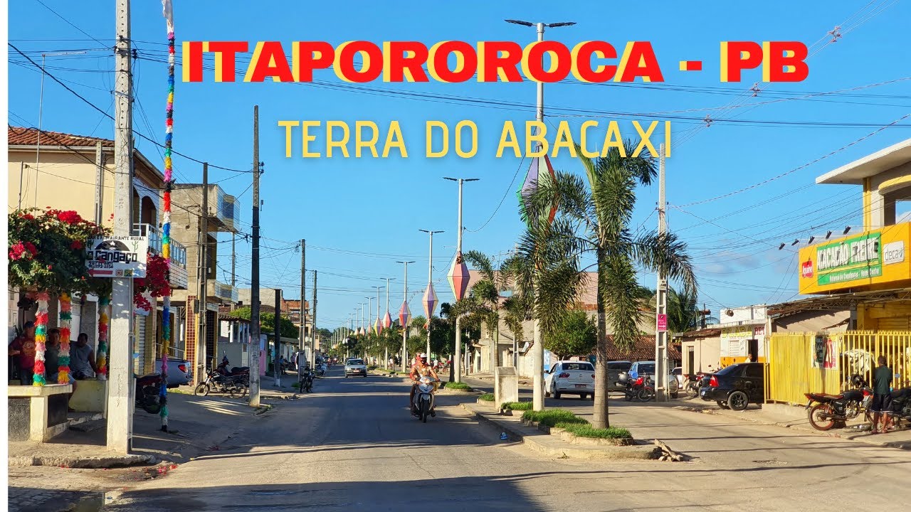 ITAPOROROCA NA PARAÍBA, A CIDADE QUE NINGUÉM PAGA ÁGUA. ÁGUA DE GRAÇA E BOA!