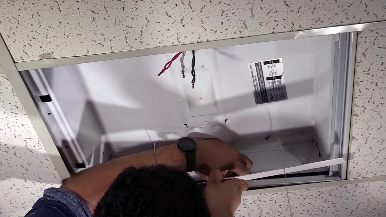 MaxLite Flat Panel Retrofit Kit FRP Series Installation Video