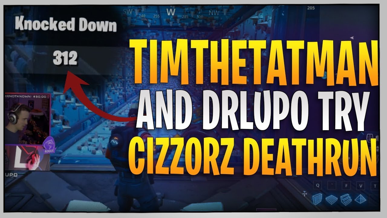 Fortnite - We try Cizzorz's Deathrun! -ft. TimTheTatMan | DrLupo