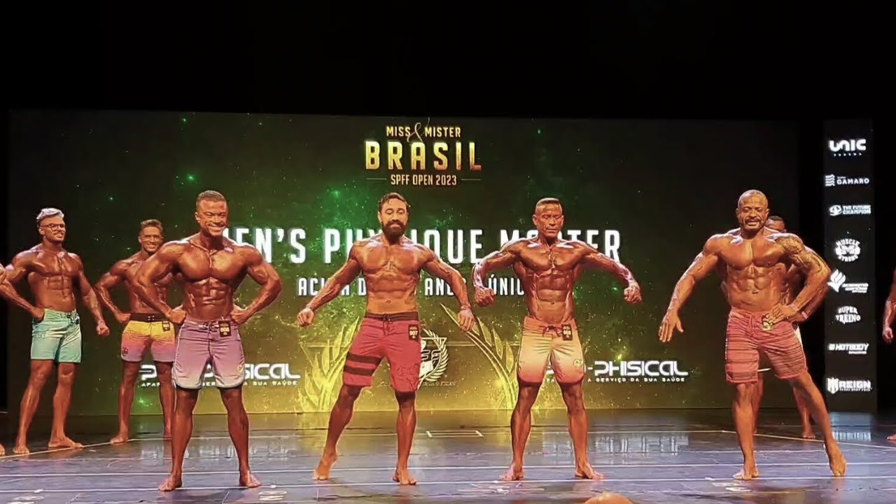 APRESENTAÇÃO DA CATEGORIA MEN´S PHYSIQUE MASTER SPFF 2023