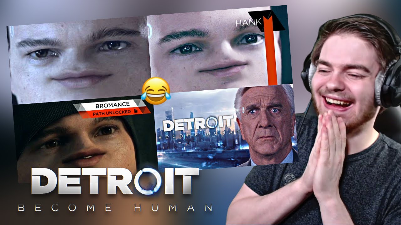 Detroit: Become Defective, Humid, Deranged + Leslie Nielsen in Detroit: Become Human | REACTION