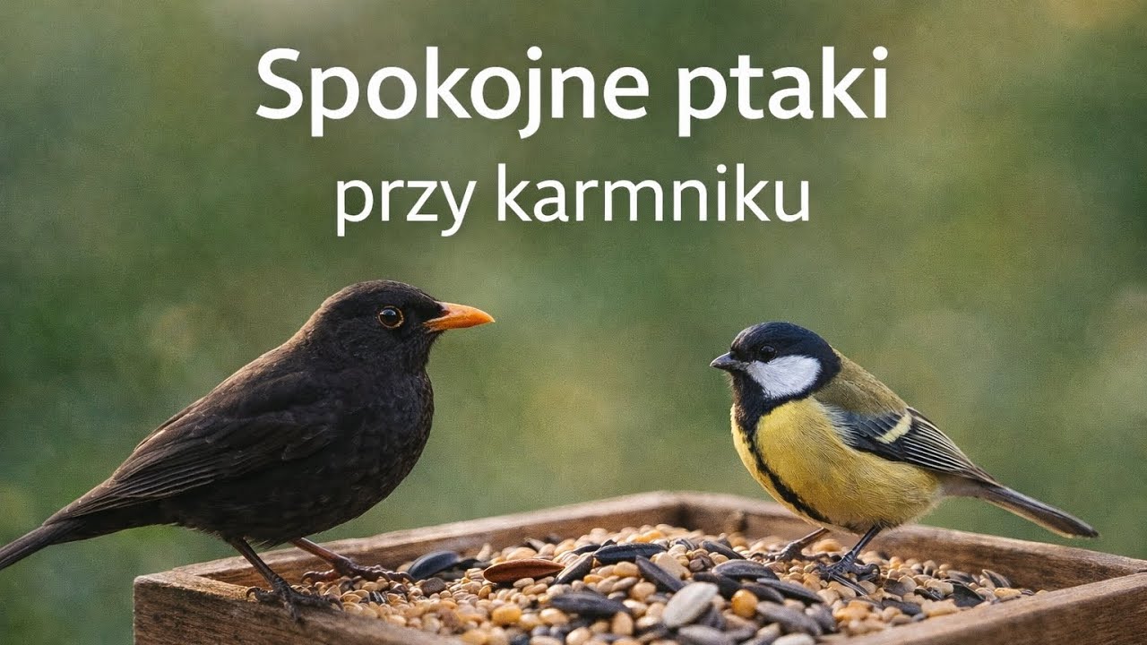 🌿Obserwacja ptaków zimą - kilka gatunków 🐦❄️🪶