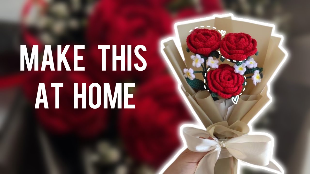 CROCHET ROSE TUTORIAL for Beginners 