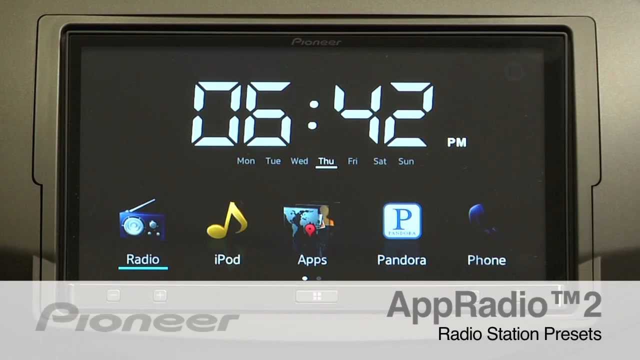 How To - AppRadio 2 - Radio Station Presets