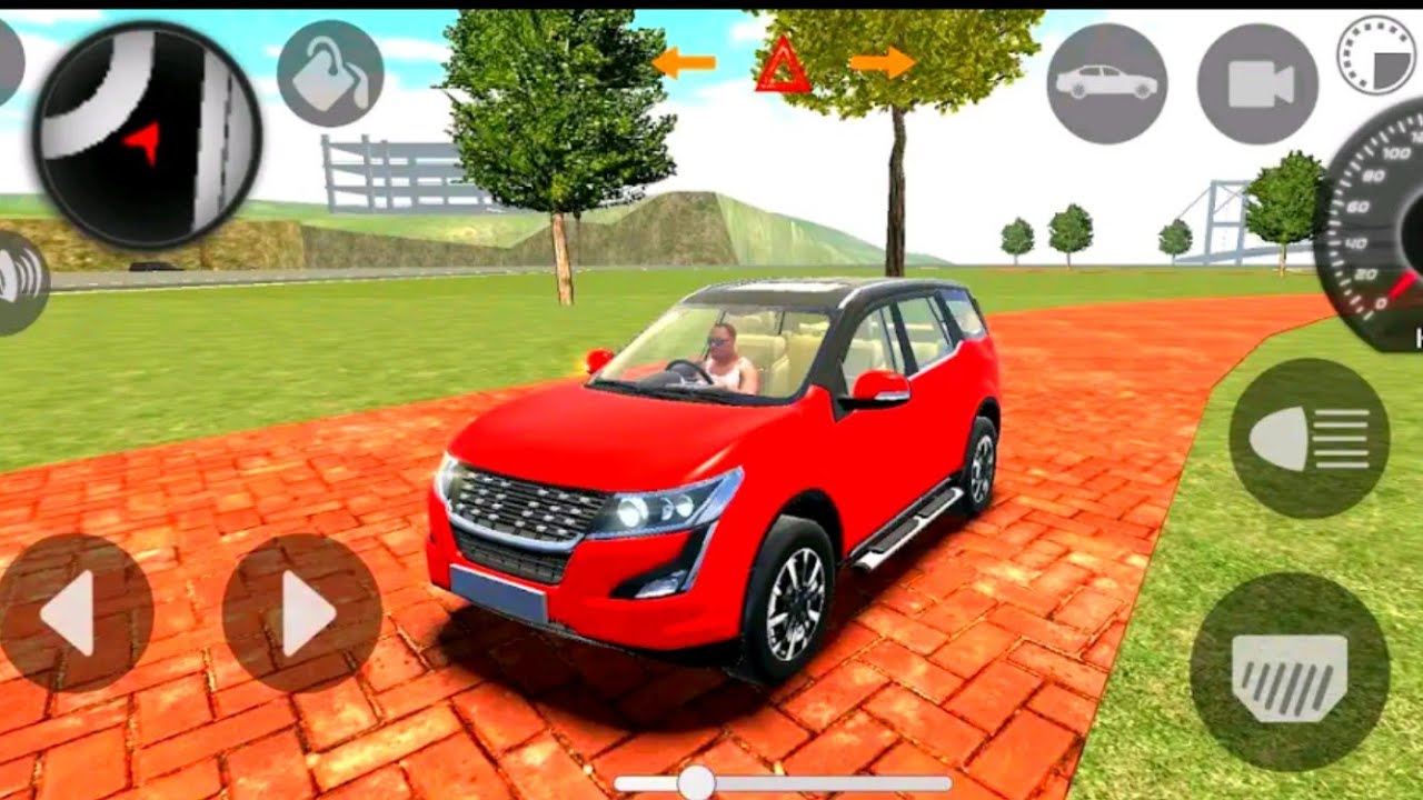 😈 Fortuner drive in car simulator Gameplay 😈 #car #thar #scarpio 