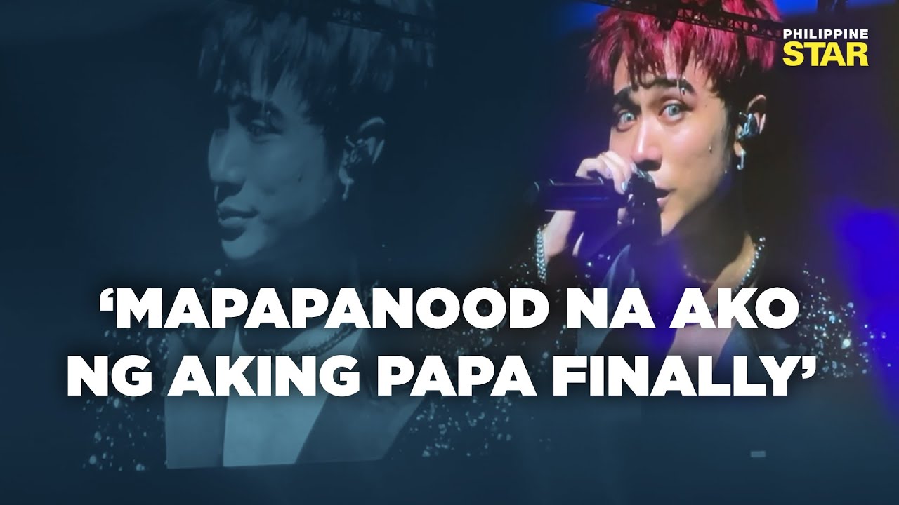 Josh Cullen moved to tears by father’s attendance at SB19 concert