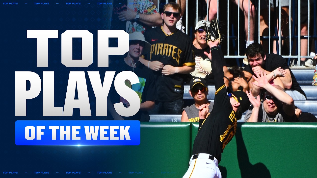 Home run robberies, dominant pitching performances, and MORE Top MLB Plays of the Week! 🔥